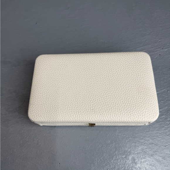 Trish Mcevoy Travel Case Metallic Silver Cosmetics Brushes Travel Case - Picture 3 of 8